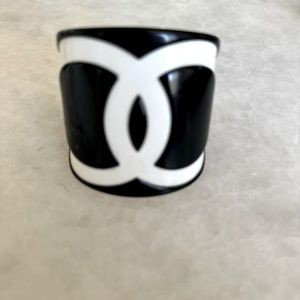 Chanel CC resin Cuff